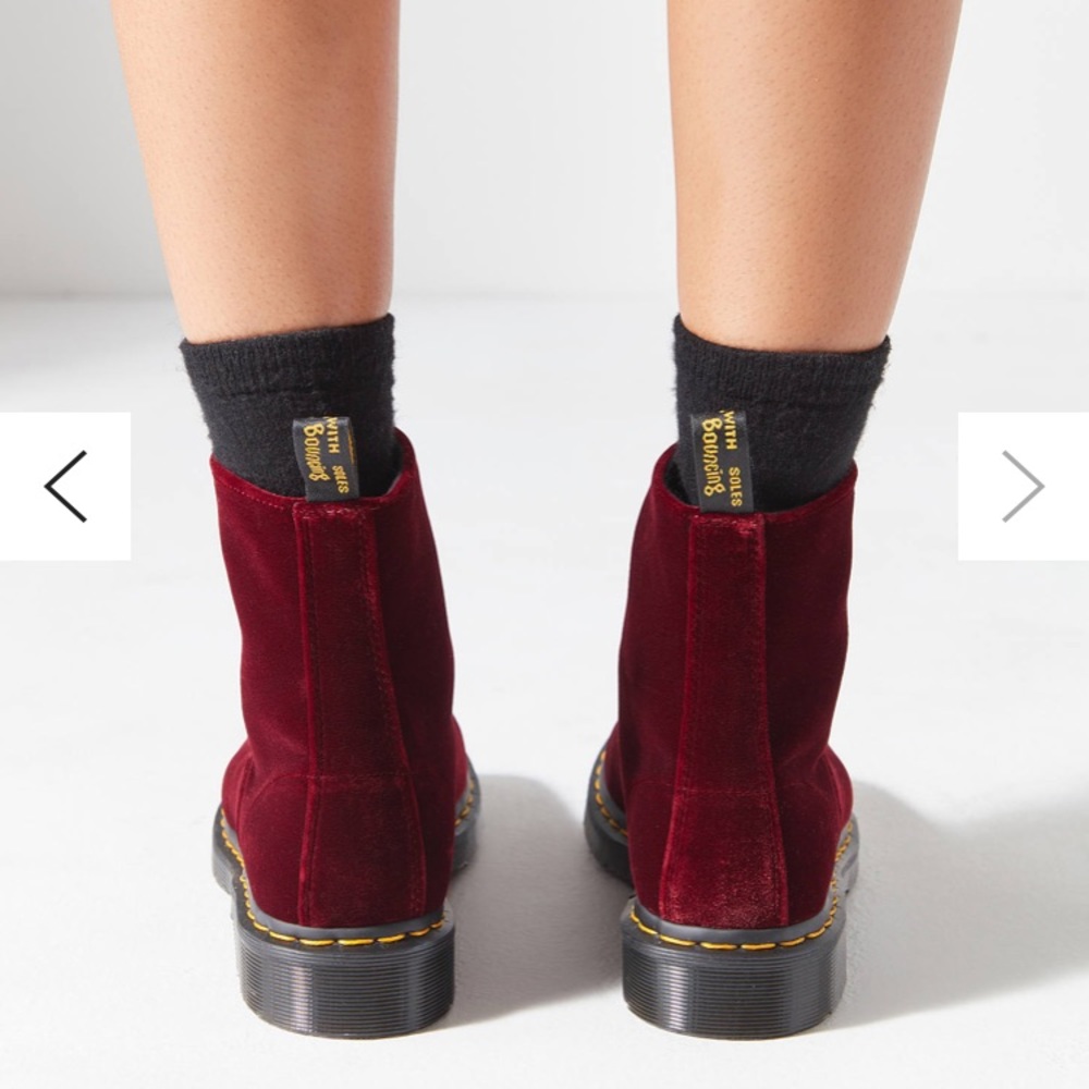 Dr.martens 1460 pascalvelvet plush women’s - Picture 10 of 11